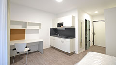 Mondial student accommodation room