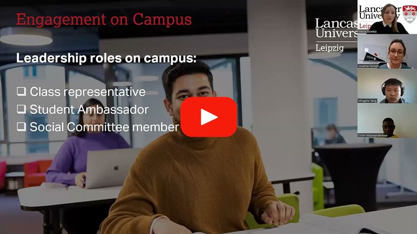 Play Video - Careers and Engagement at Lancaster University Leipzig