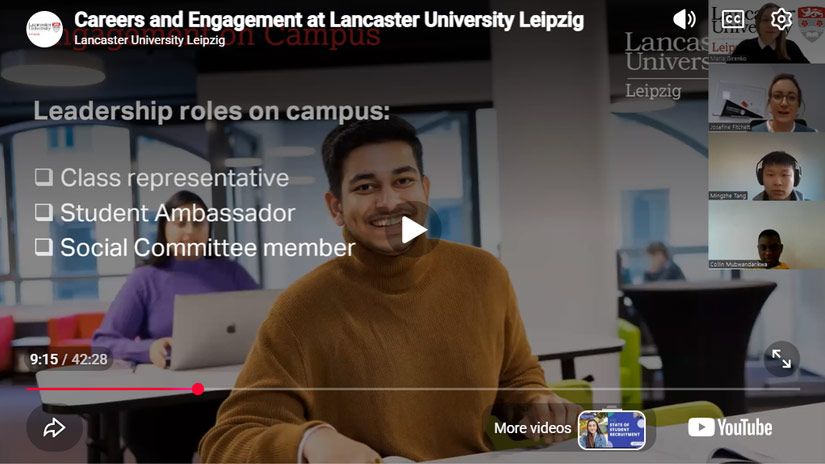 Play Video - Careers and Engagement at Lancaster University Leipzig