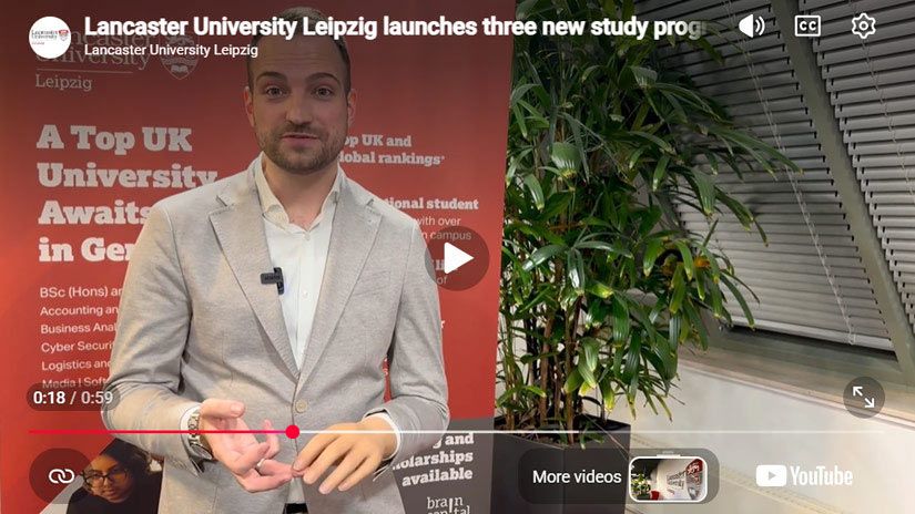 Play Video - Interim Academic Dean on three new programmes