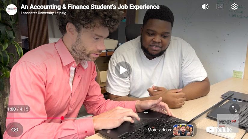 Play Video - Zachary met his employer on career day