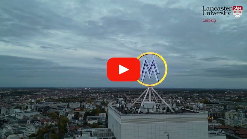 Play Video - Watch how exciting Leipzig looks from a bird's perspective