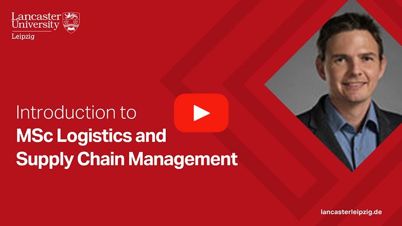 Play Video - Dr Schoenfelder about the Master's programme