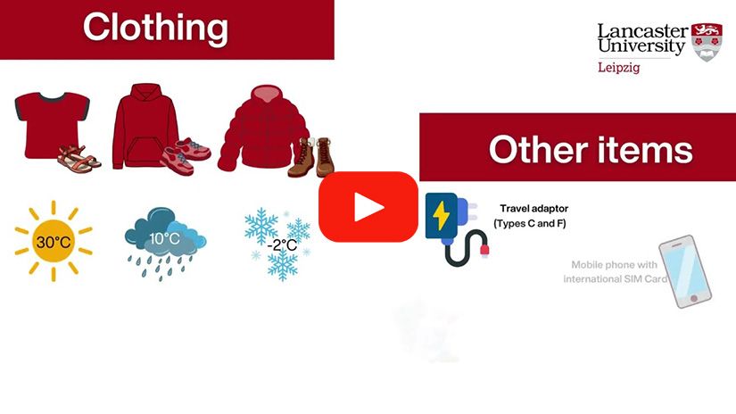 Play Video - Pack your luggage