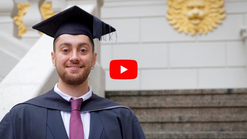 Play Video - Ahmets career journey started at an on-campus career fair