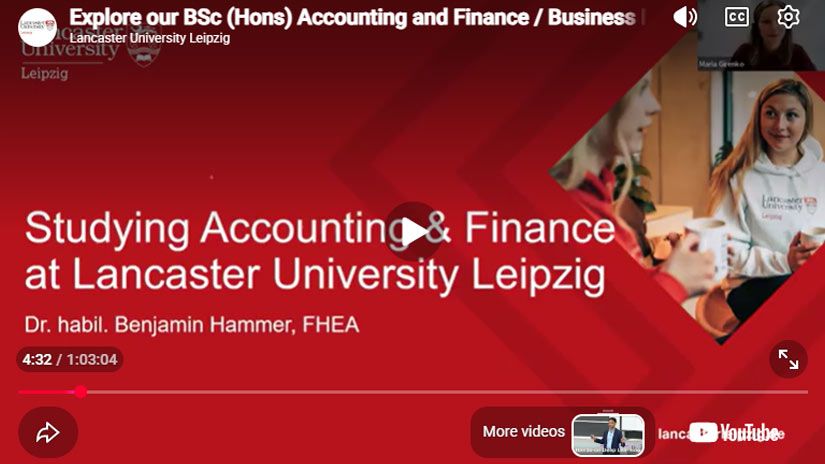 Play Video - What you can expect from BSc (Hons) Accounting and Finance