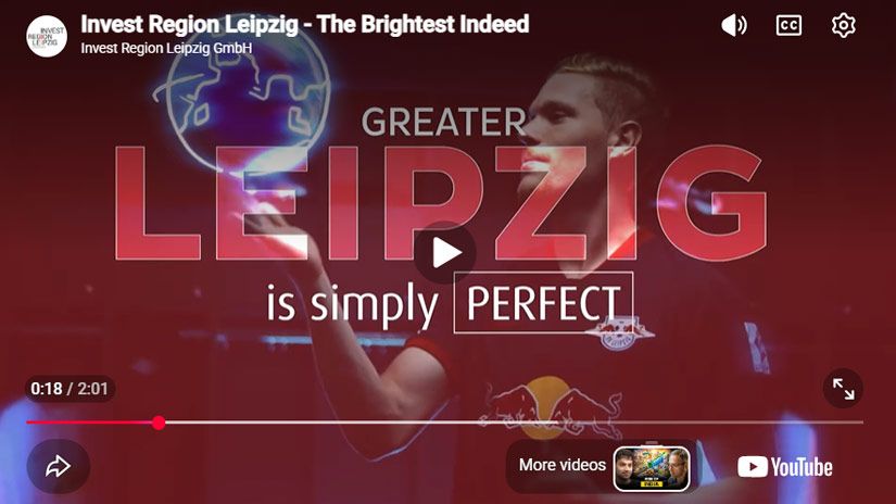 Play Video - Invest Region Leipzig - The Brightest Indeed