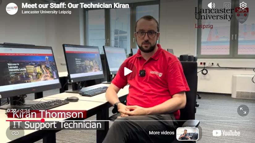 Play Video - Meet our Staff: Technician Kiran Thomson 