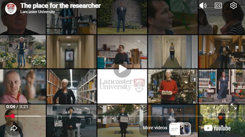 Play Video - The place for the researcher