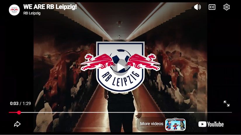 Play Video - WE ARE RB Leipzig!