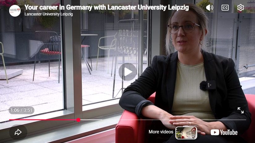 Play Video - Your career in Germany with Lancaster University Leipzig